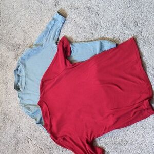 Target medium Qtr Sleeve Mock Neck (2)